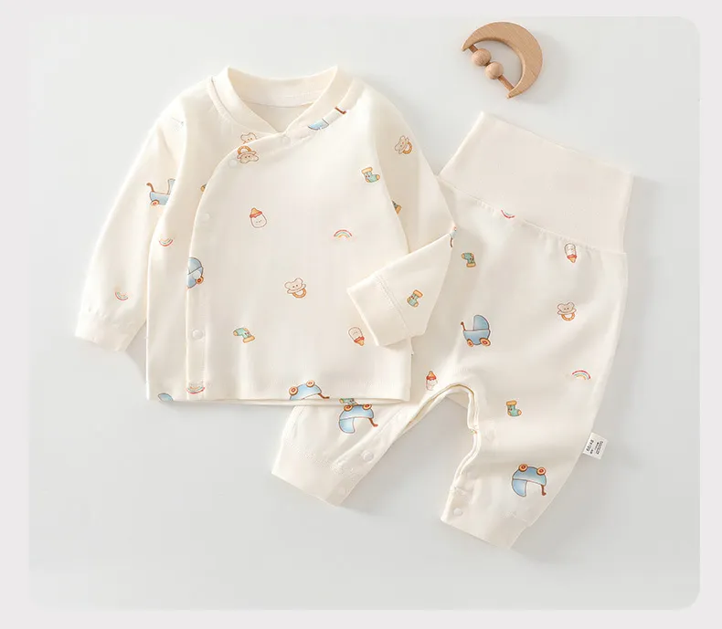 Baby Autumn Clothing Set: Cotton Pajamas, Bottoming Pants for Newborns & Infants (Boys & Girls) - Soft, Comfortable Sleepwear for 1-Year-Olds showcase 19