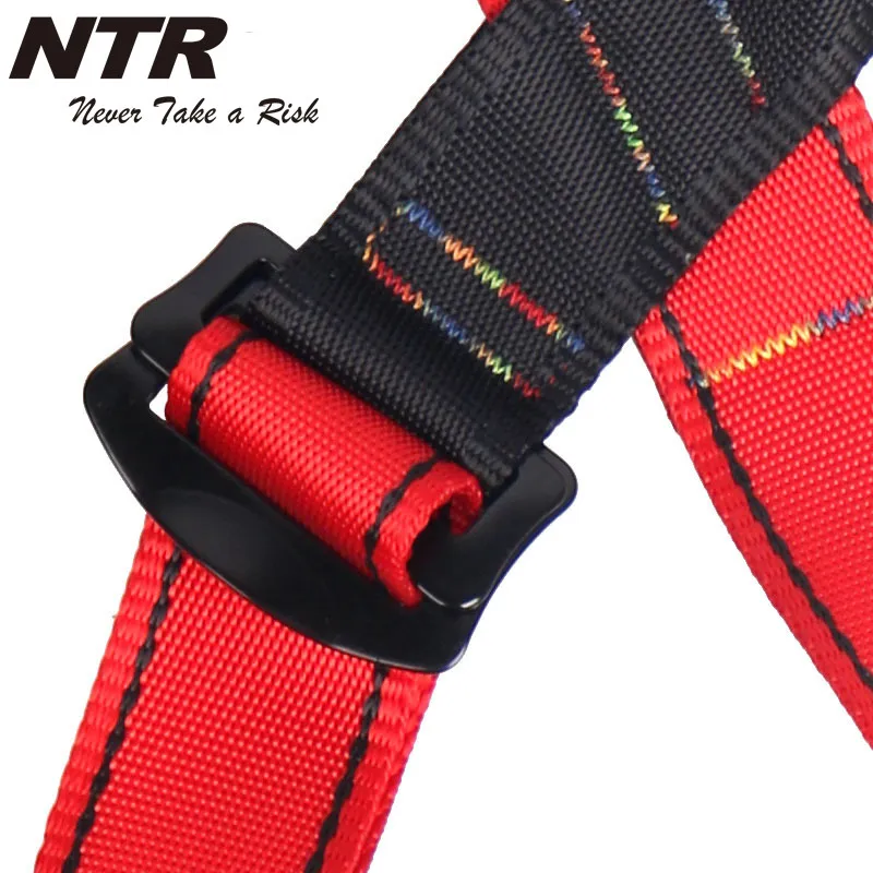 Kids Full Body Safety Harness Climbing Protective Gear - Adjustable Double Back Safety Belt for Outdoor Tree Climbing, Adventure Parks, Rescue, and Mountaineering thumbnail 3