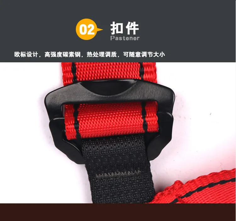Kids Full Body Safety Harness Climbing Protective Gear - Adjustable Double Back Safety Belt for Outdoor Tree Climbing, Adventure Parks, Rescue, and Mountaineering showcase 18