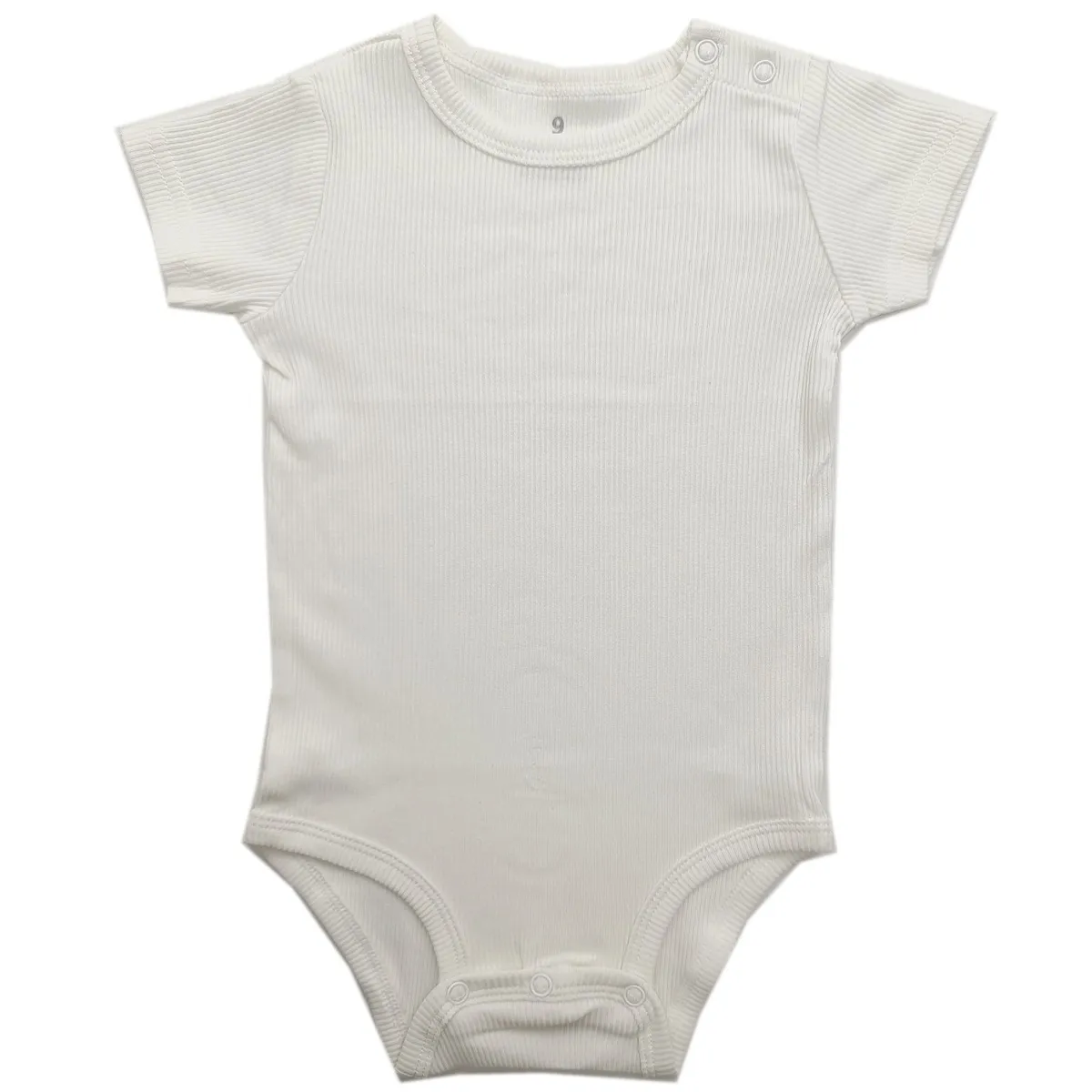 Ribbed Cotton - White