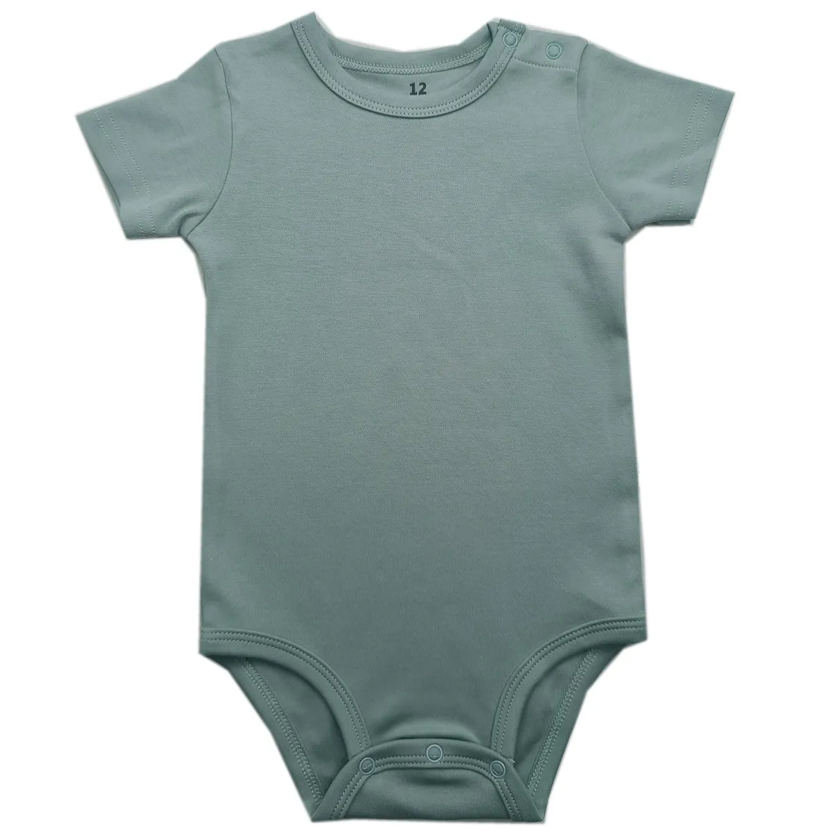 Baby Boys' Short Sleeve Triangle Romper Set - Newborn Infant Summer Bodysuit - Soft Cotton One-Piece Crawling Suit - Mixed Prints & Colors showcase 14