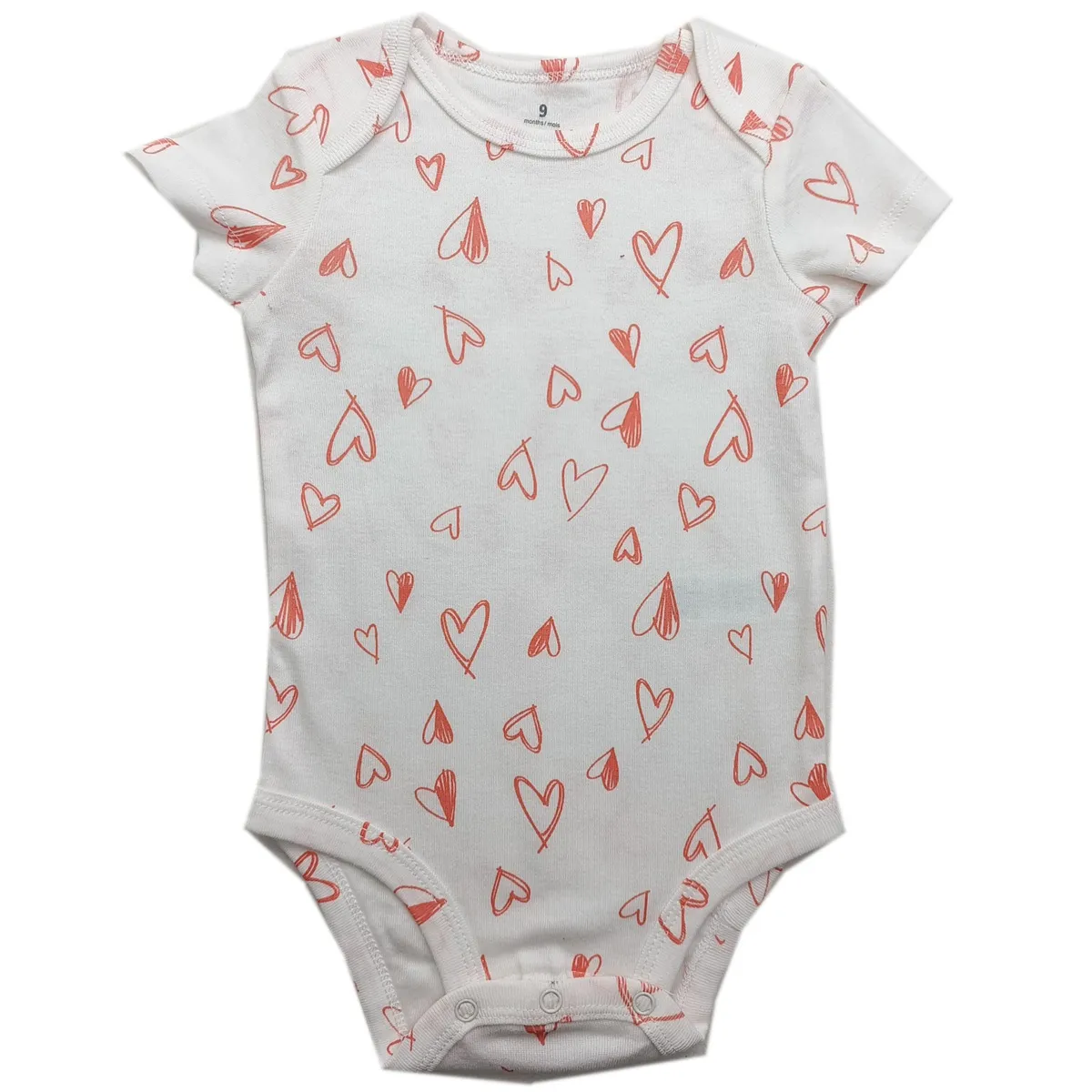 Baby Boys' Short Sleeve Triangle Romper Set - Newborn Infant Summer Bodysuit - Soft Cotton One-Piece Crawling Suit - Mixed Prints & Colors showcase 10