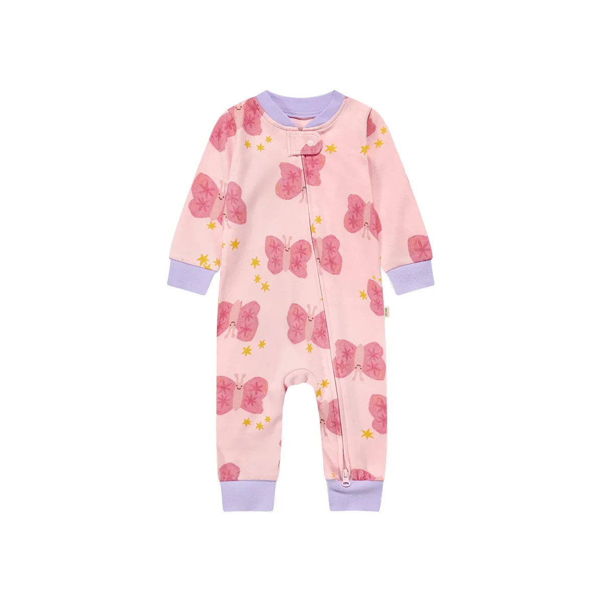 Baby Cotton Romper Jumpsuit A-Class Zipper Bodysuit Outwear, Long Sleeve One-Piece Pajamas for Infants, Suitable for All Seasons thumbnail 9