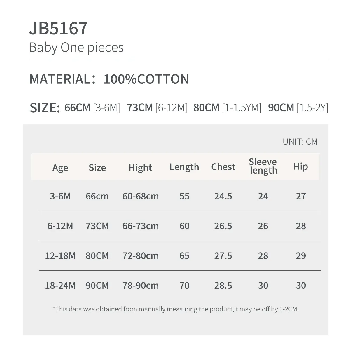 Baby Cotton Romper Jumpsuit A-Class Zipper Bodysuit Outwear, Long Sleeve One-Piece Pajamas for Infants, Suitable for All Seasons thumbnail 4
