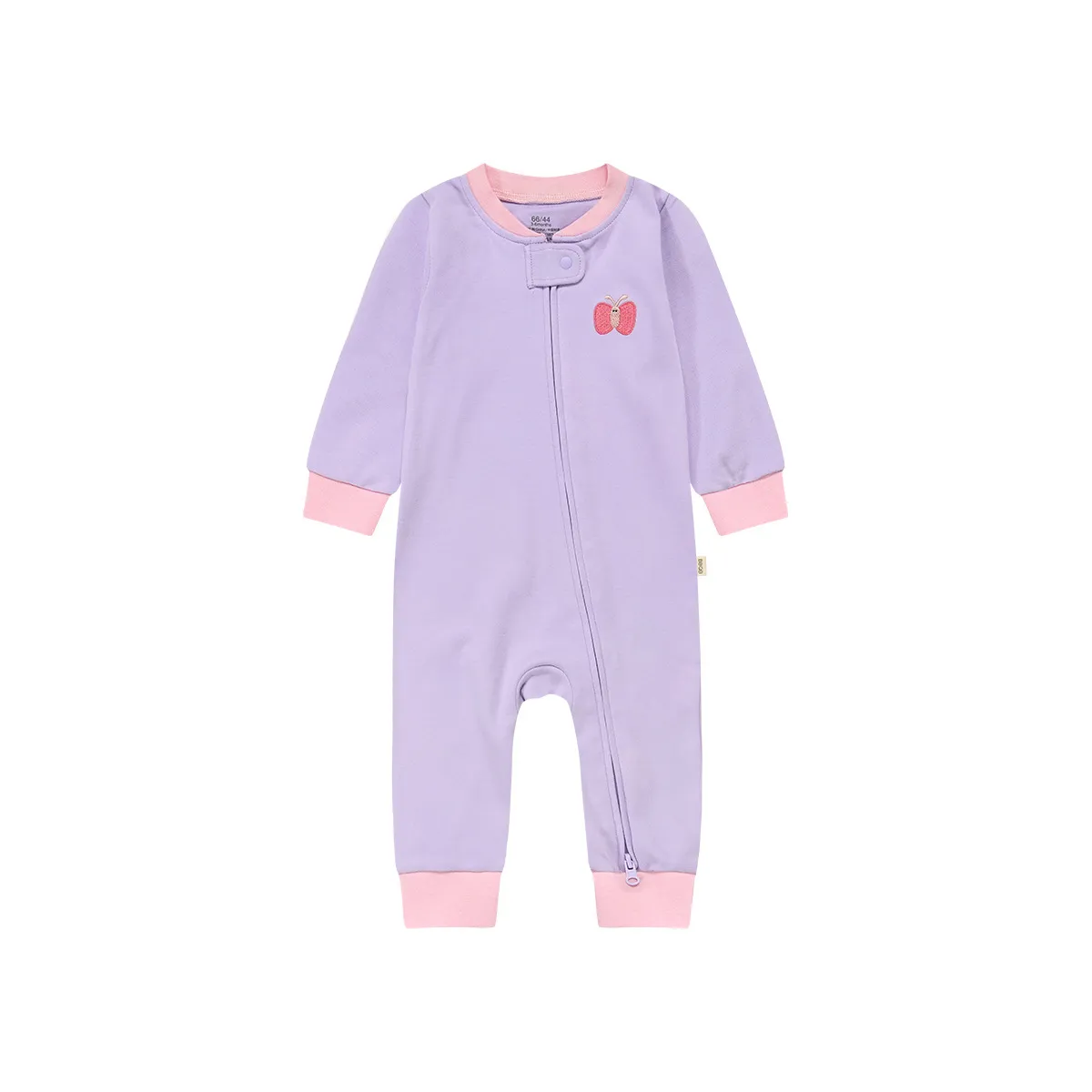 Baby Cotton Romper Jumpsuit A-Class Zipper Bodysuit Outwear, Long Sleeve One-Piece Pajamas for Infants, Suitable for All Seasons thumbnail 7