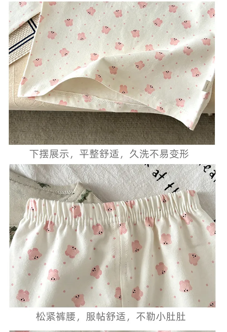 Kids Thermal Underwear Set - Lycra Seamless Pure Cotton - Boys and Girls Autumn Clothes, Pants, Baby Home Wear - Spring and Autumn showcase 18