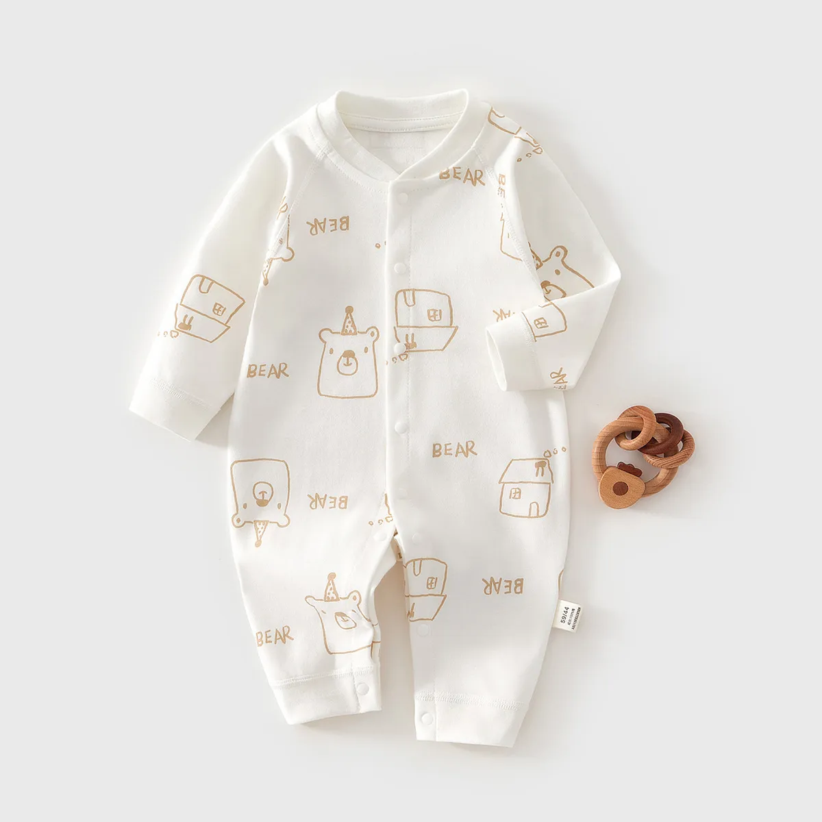 Bread Bear Jumpsuit Spring And Autumn