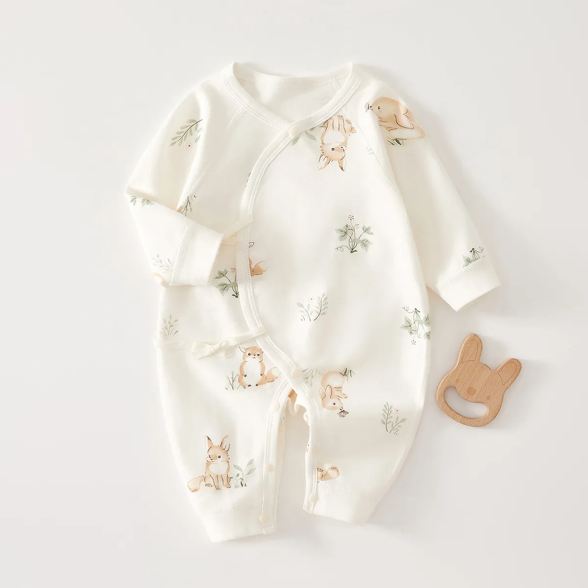 Newborn Baby Clothes Set, Autumn/Spring Cotton Jumpsuit, 0-6 Months, Soft & Comfortable, Four Seasons Outfit, Infant Bodysuit, Baby Shower Gift showcase 11