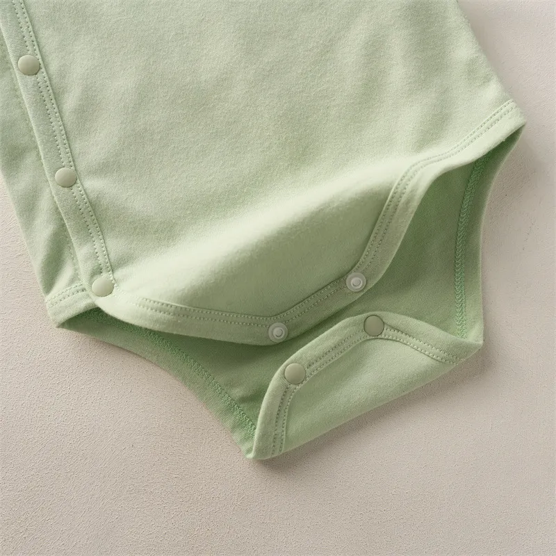 Newborn Baby Clothes Cotton Wrap Bodysuit Autumn Winter 0-1 Year Old Infant Triangle Romper Class A Base Layer Comfortable Sleepwear showcase 15