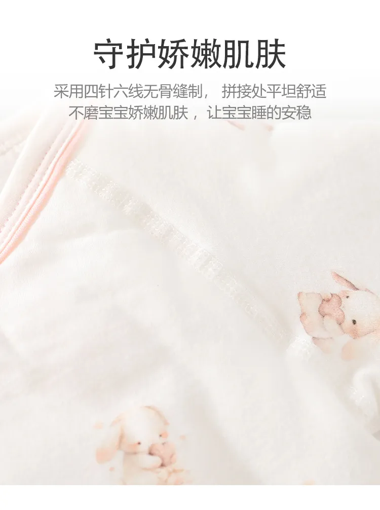 Newborn Baby Butterfly Clothes Set - 100% Cotton, Boneless, Thin Cotton, Autumn/Winter Hattie - Class A Quality, Infant Sleepwear showcase 4