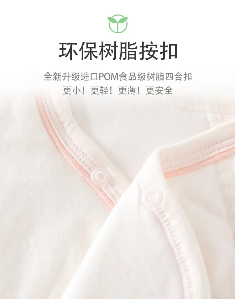 Newborn Baby Butterfly Clothes Set - 100% Cotton, Boneless, Thin Cotton, Autumn/Winter Hattie - Class A Quality, Infant Sleepwear showcase 6