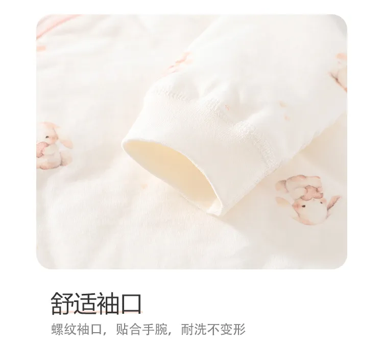Newborn Baby Butterfly Clothes Set - 100% Cotton, Boneless, Thin Cotton, Autumn/Winter Hattie - Class A Quality, Infant Sleepwear showcase 18