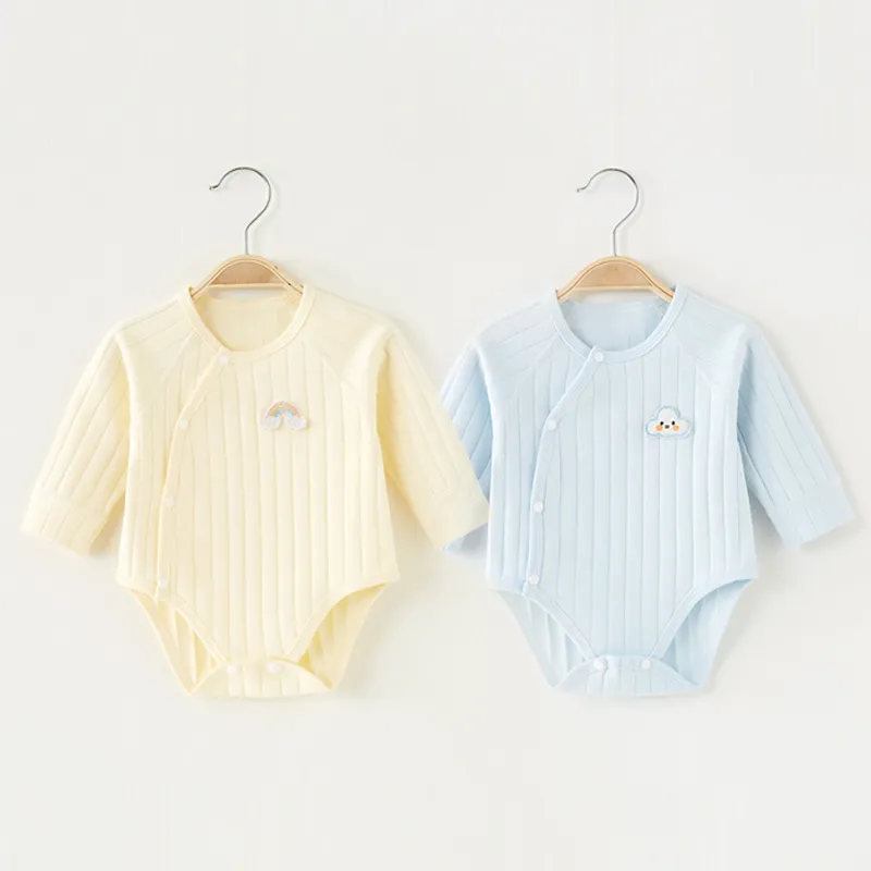Baby Summer Clothes Set - Thin Short-Sleeved Cotton Jumpsuit for Newborns & Infants - Lightweight Gauze Climbing Wear for Hot Weather showcase 11