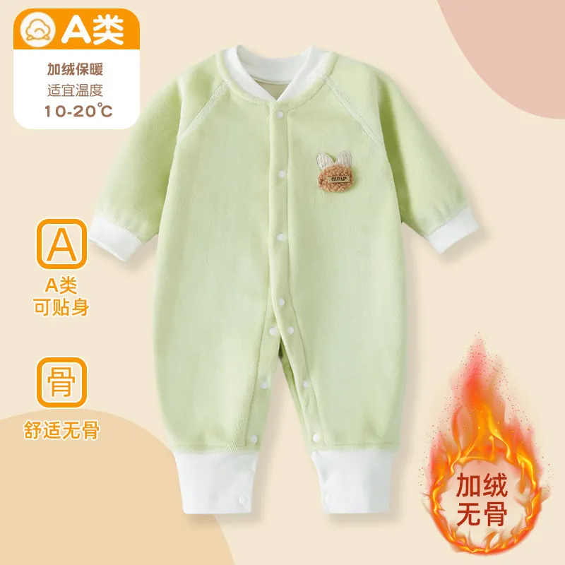 Baby Summer Clothes Set - Thin Short-Sleeved Cotton Jumpsuit for Newborns & Infants - Lightweight Gauze Climbing Wear for Hot Weather showcase 3