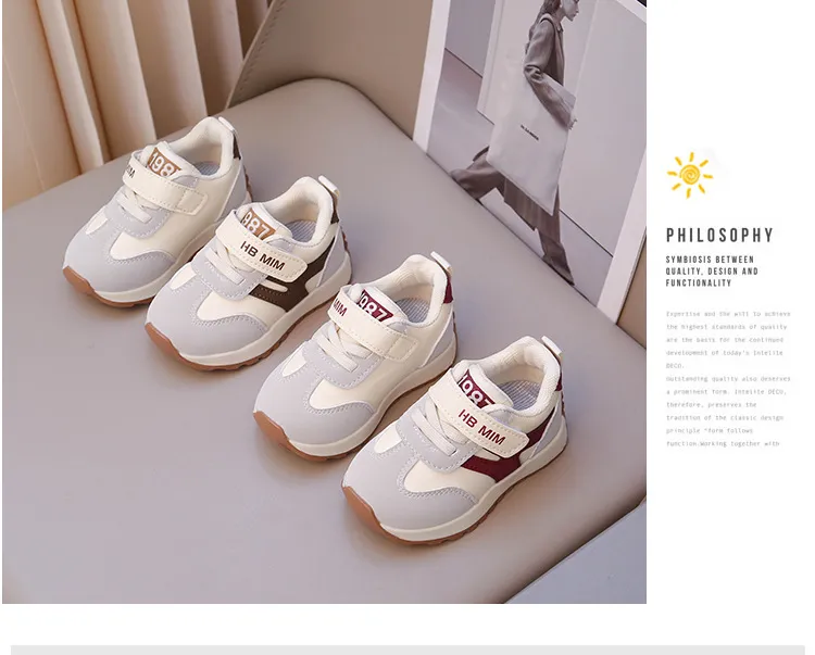 Toddler Sneakers for Boys and Girls, Soft Sole First Walking Shoes, Breathable Lightweight Spring Autumn Infant Footwear, Anti-Slip Casual Shoes for 1-3 Year Olds showcase 9