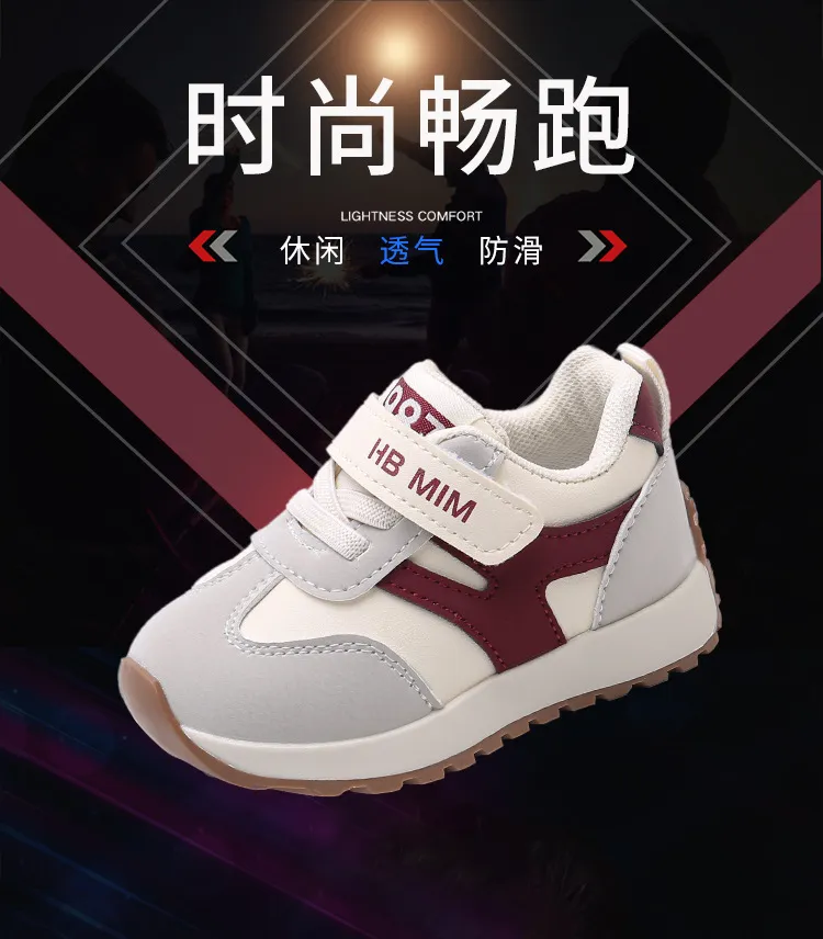 Toddler Sneakers for Boys and Girls, Soft Sole First Walking Shoes, Breathable Lightweight Spring Autumn Infant Footwear, Anti-Slip Casual Shoes for 1-3 Year Olds showcase 1