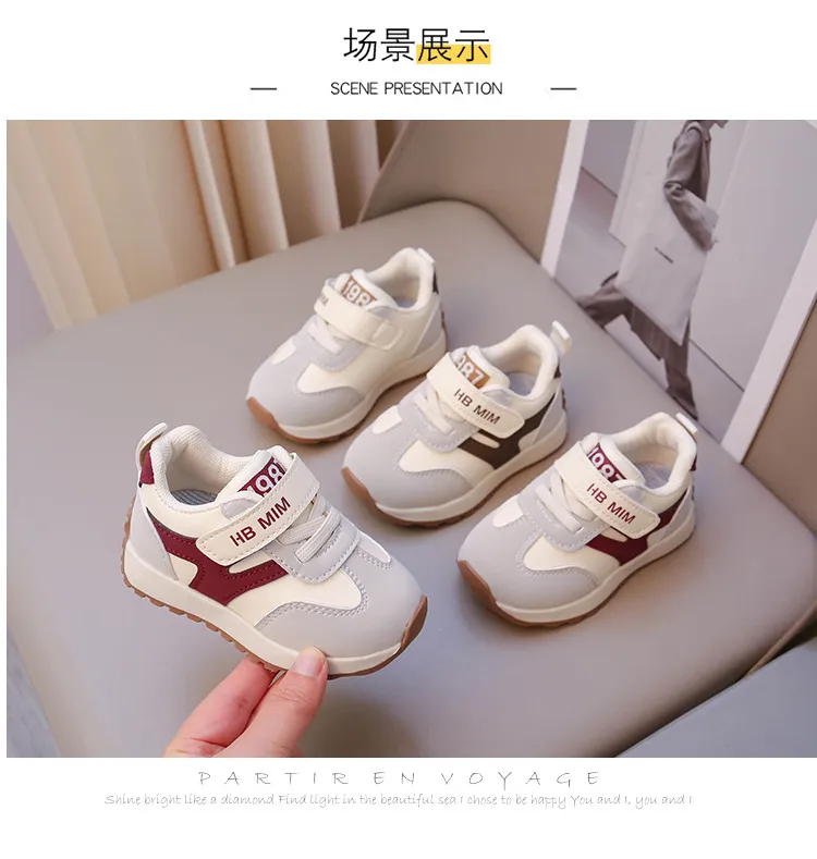 Toddler Sneakers for Boys and Girls, Soft Sole First Walking Shoes, Breathable Lightweight Spring Autumn Infant Footwear, Anti-Slip Casual Shoes for 1-3 Year Olds showcase 7