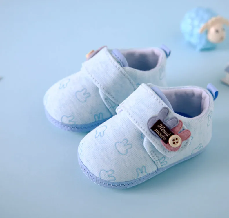 Baby Shoes for First Walkers - Soft Sole Anti-Slip Toddler Shoes for Infants 0-1 Year Old - Spring/Autumn Unisex Design thumbnail 7