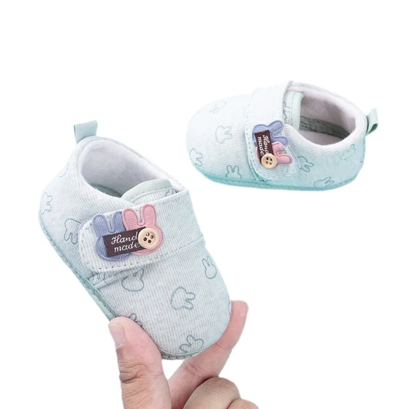 Baby Shoes for First Walkers - Soft Sole Anti-Slip Toddler Shoes for Infants 0-1 Year Old - Spring/Autumn Unisex Design thumbnail 5