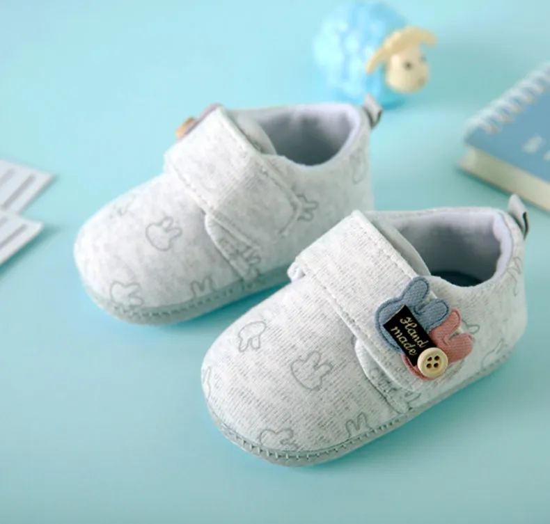 Baby Shoes for First Walkers - Soft Sole Anti-Slip Toddler Shoes for Infants 0-1 Year Old - Spring/Autumn Unisex Design thumbnail 8