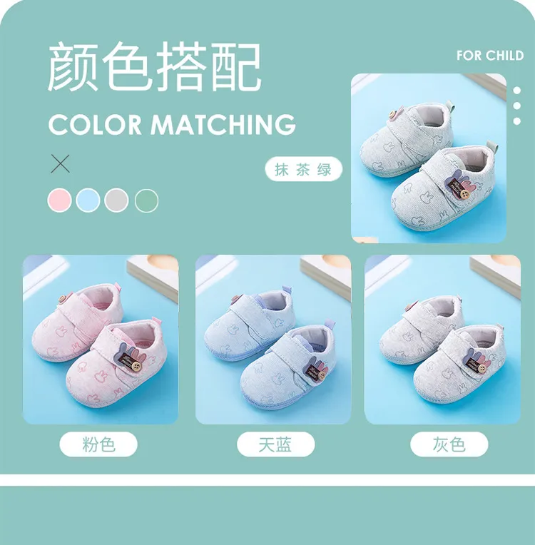Baby Shoes for First Walkers - Soft Sole Anti-Slip Toddler Shoes for Infants 0-1 Year Old - Spring/Autumn Unisex Design showcase 4
