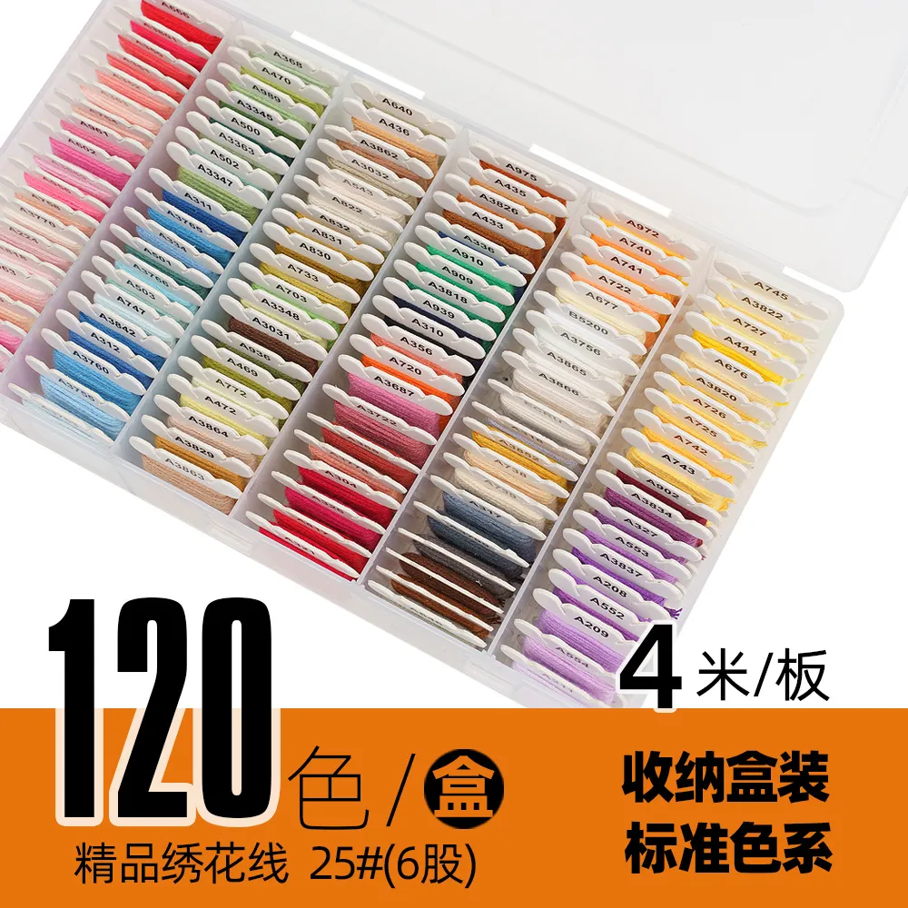 DIY Hand Embroidery Starter Kit with Thread, Needles, and Pattern - Cross Stitch Weaving Craft Set for Beginners and Hobbyists thumbnail 10