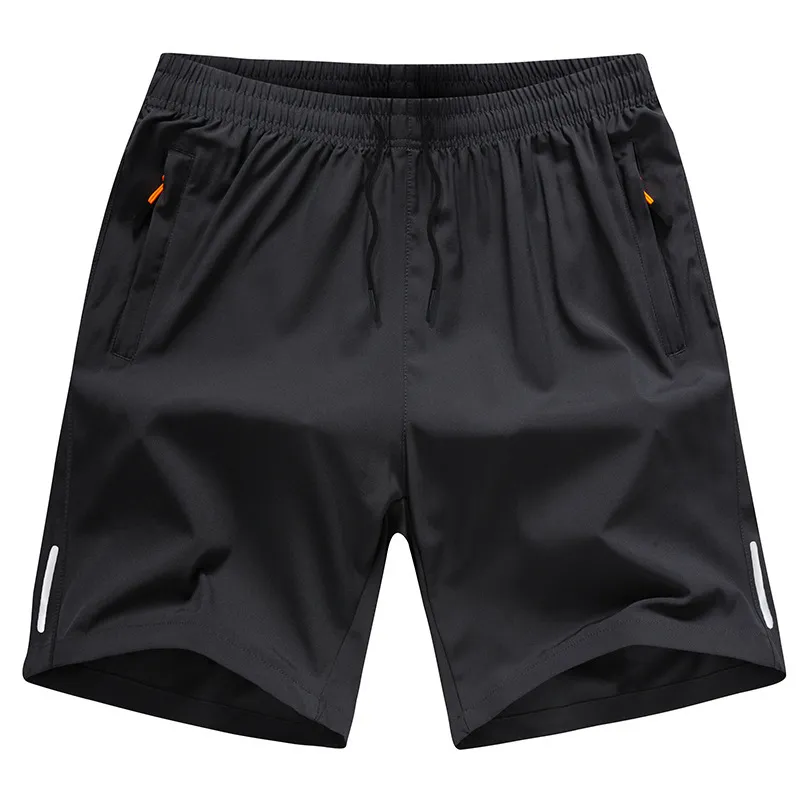 Men's Ice Silk Quick-Dry Shorts: Lightweight, Breathable 5-Point Sports & Casual Pants for Summer Beach Wear - Loose Fit, Plus Size Available thumbnail 1