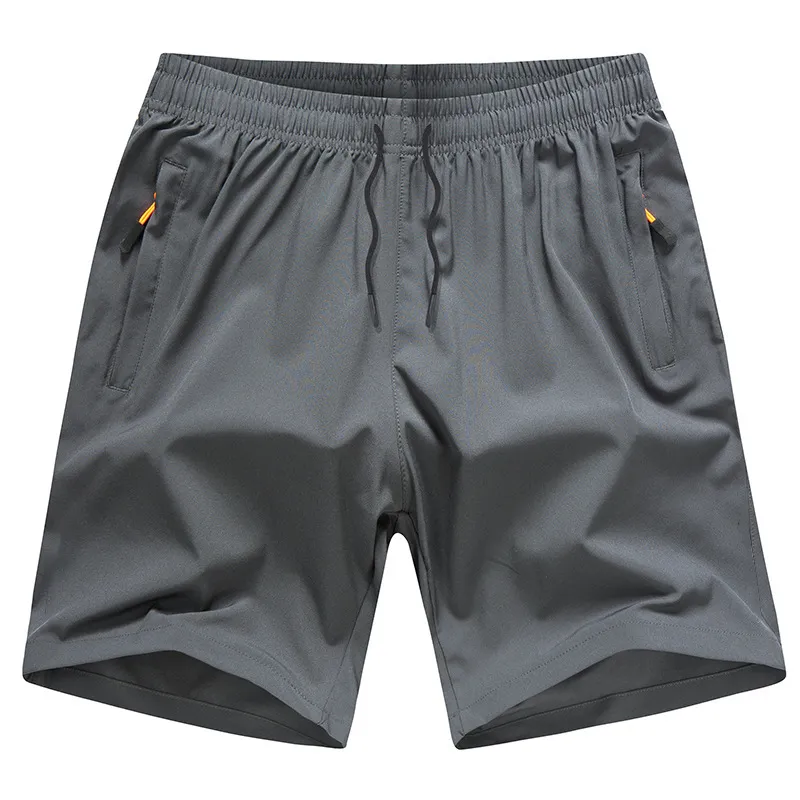 Men's Ice Silk Quick-Dry Shorts: Lightweight, Breathable 5-Point Sports & Casual Pants for Summer Beach Wear - Loose Fit, Plus Size Available thumbnail 5