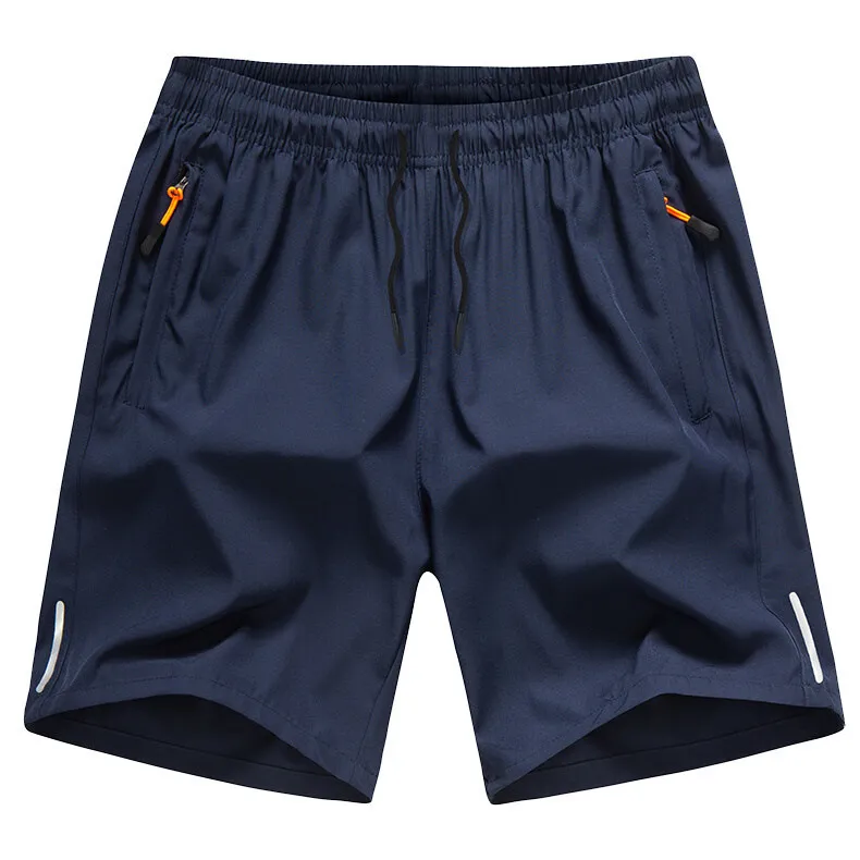 Men's Ice Silk Quick-Dry Shorts: Lightweight, Breathable 5-Point Sports & Casual Pants for Summer Beach Wear - Loose Fit, Plus Size Available showcase 7