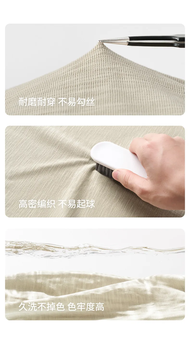 Men's Bamboo Cotton Short Sleeve T-Shirt - Loose Fit Summer Tee - Retro American Style - Breathable Lightweight Pure Color Top showcase 18