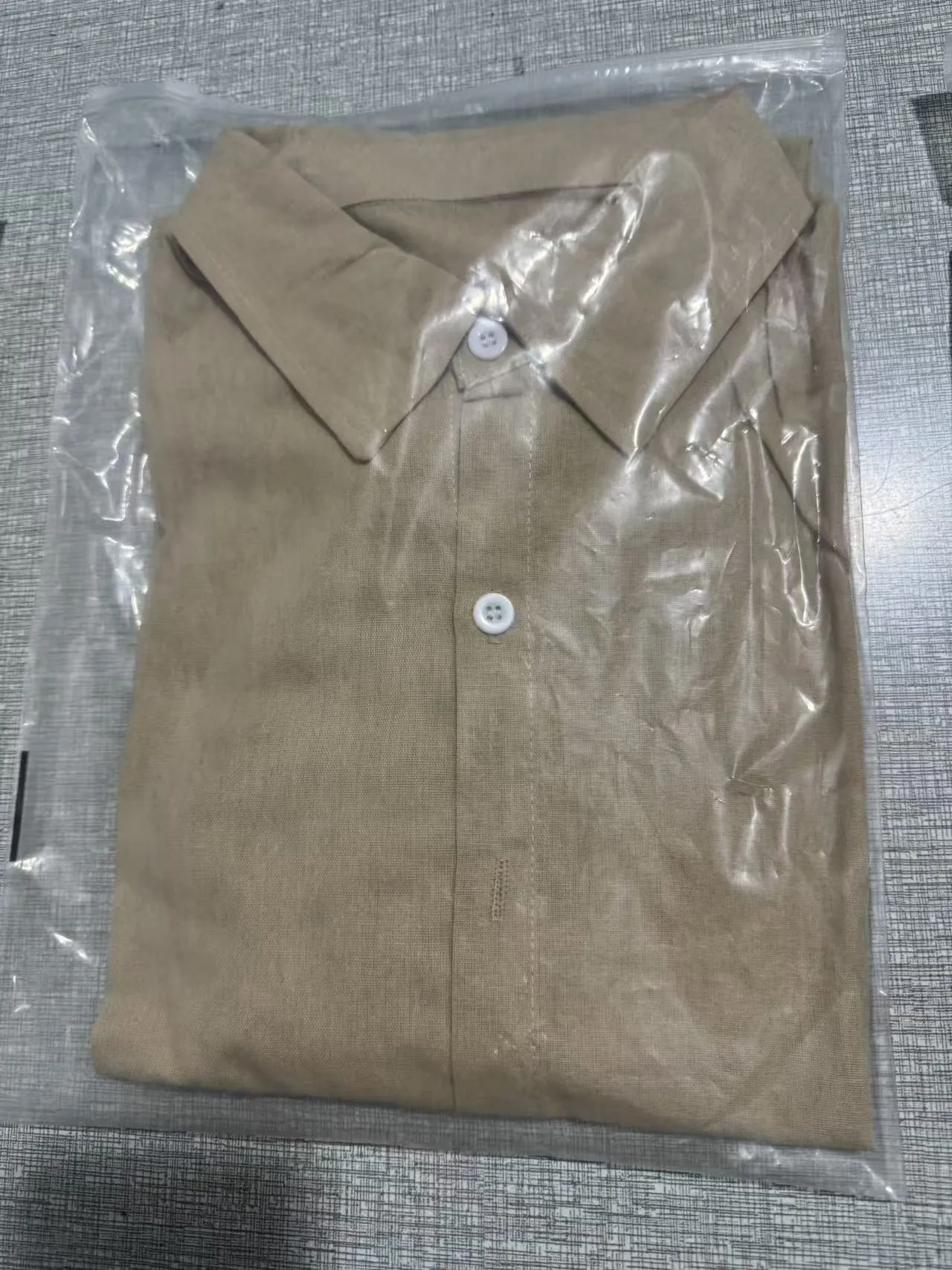 Men's Long Sleeve Cotton Shirt - Casual Business Style Solid Color Button Down Dress Shirt for Work, Everyday Wear, and Special Occasions thumbnail 8