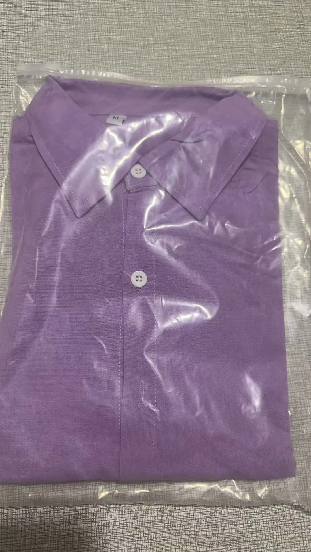 Men's Long Sleeve Cotton Shirt - Casual Business Style Solid Color Button Down Dress Shirt for Work, Everyday Wear, and Special Occasions thumbnail 9