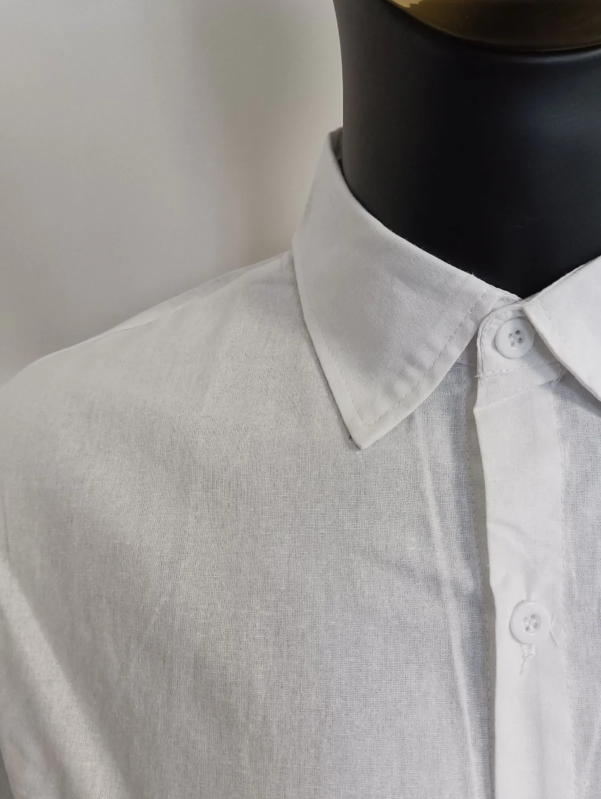 Men's Long Sleeve Cotton Shirt - Casual Business Style Solid Color Button Down Dress Shirt for Work, Everyday Wear, and Special Occasions showcase 7