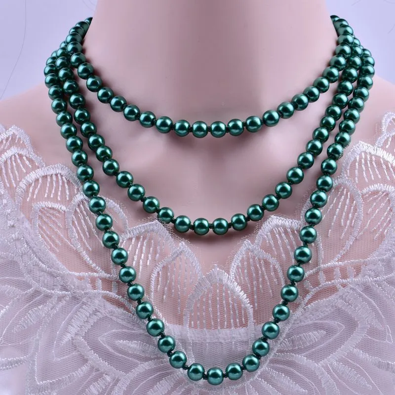 Green Beads - 150cm