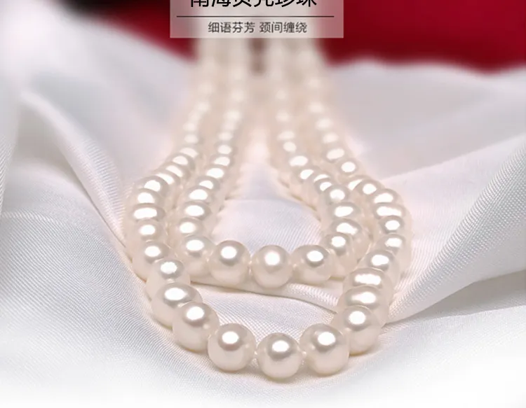 Long Pearl Necklace for Women, Wool Chain Pendant, Simple High-End Fashion Jewelry, Autumn and Winter Double Layer Decoration, All-Match Clothes Accessories showcase 10