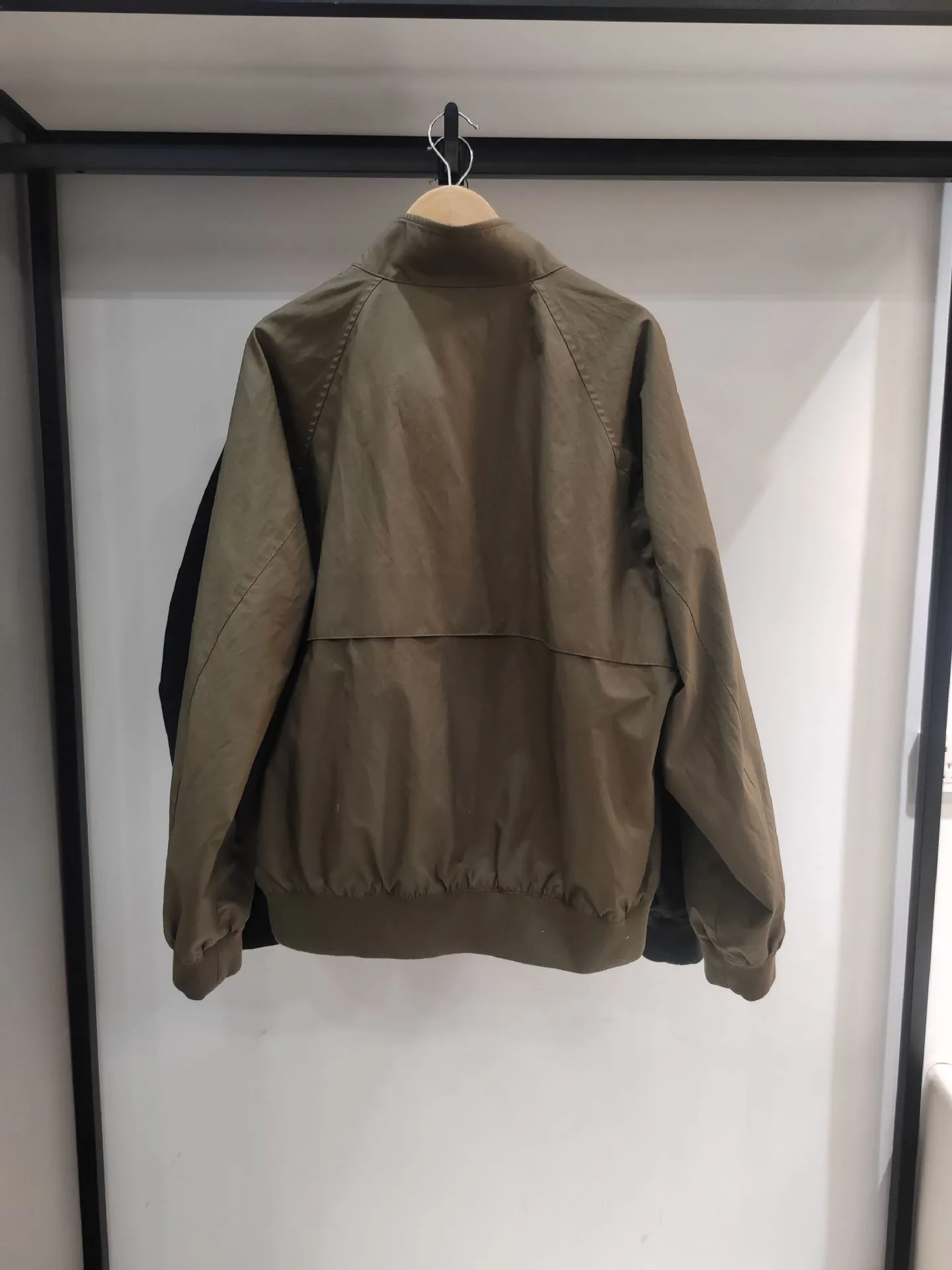 Men's/Women's Harrington Jacket Casual Lightweight Spring Autumn Stand Collar Loose Fit Outerwear thumbnail 8