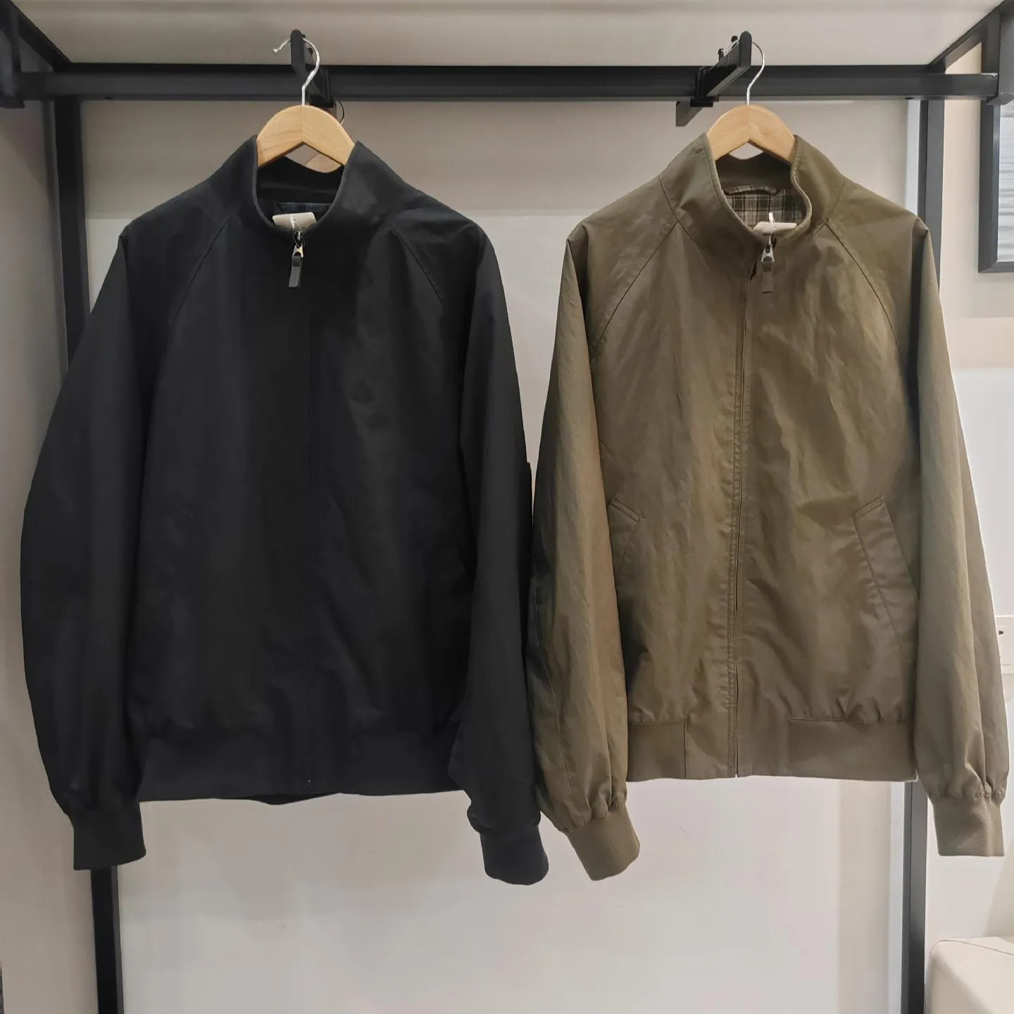 Men's/Women's Harrington Jacket Casual Lightweight Spring Autumn Stand Collar Loose Fit Outerwear thumbnail 1