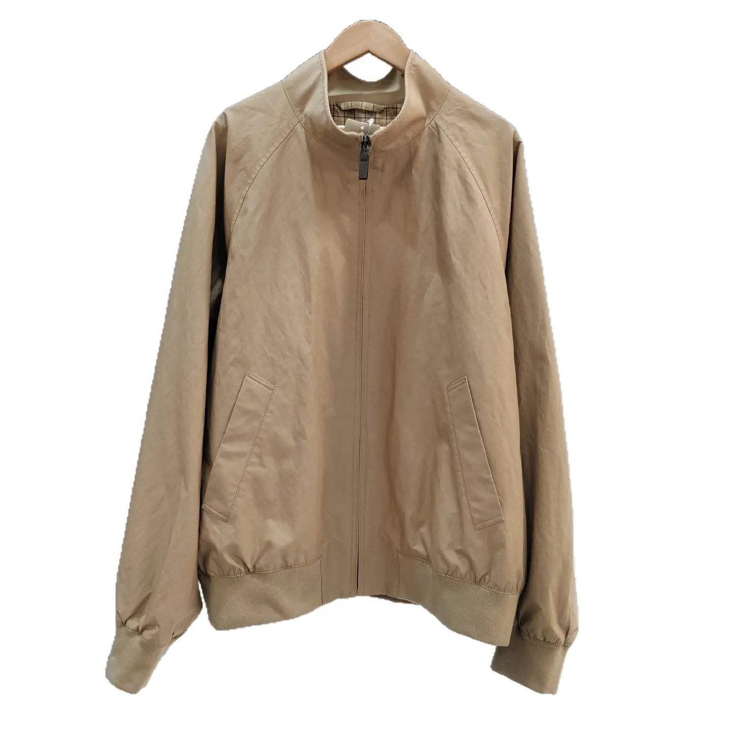 Men's/Women's Harrington Jacket Casual Lightweight Spring Autumn Stand Collar Loose Fit Outerwear thumbnail 5