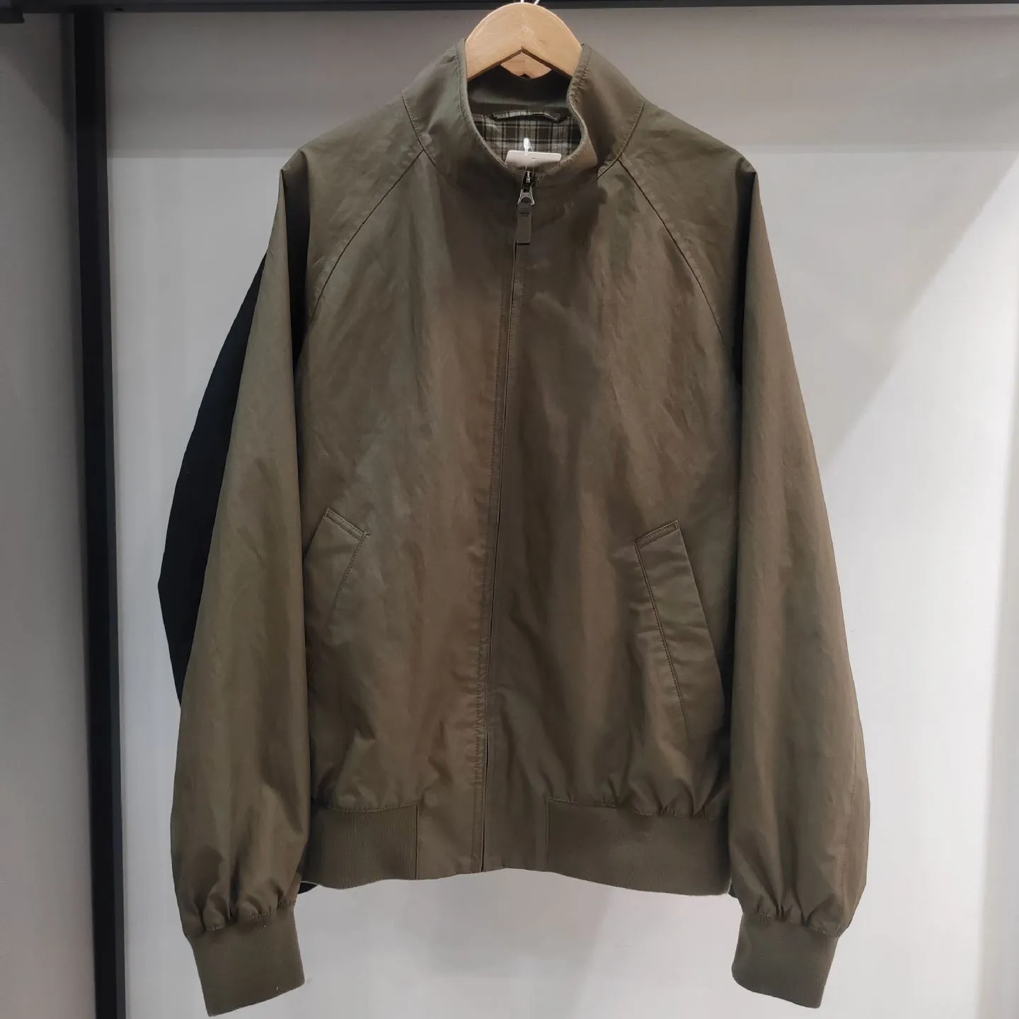 Men's/Women's Harrington Jacket Casual Lightweight Spring Autumn Stand Collar Loose Fit Outerwear thumbnail 2