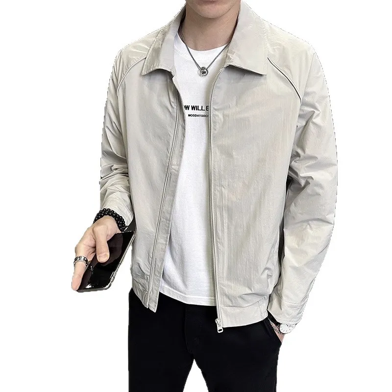 Men's Casual Lapel Jacket - 2025 Autumn Fashion - Trendy Cardigan Style - Easy to Match - Youthful Design thumbnail 5