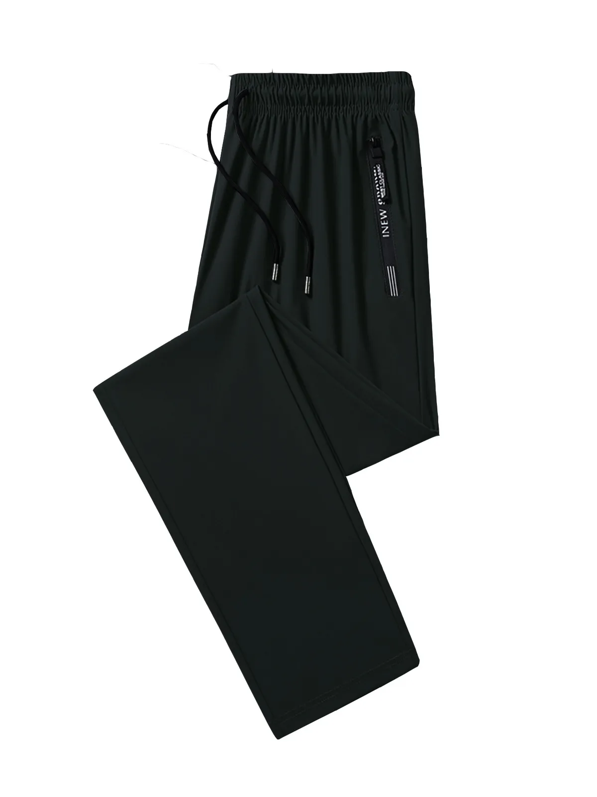 Men's Summer Lightweight Nylon Ice Silk Trousers - Breathable, Quick-Drying, Plus Size Casual Stretch Pants for Hot Weather showcase 5