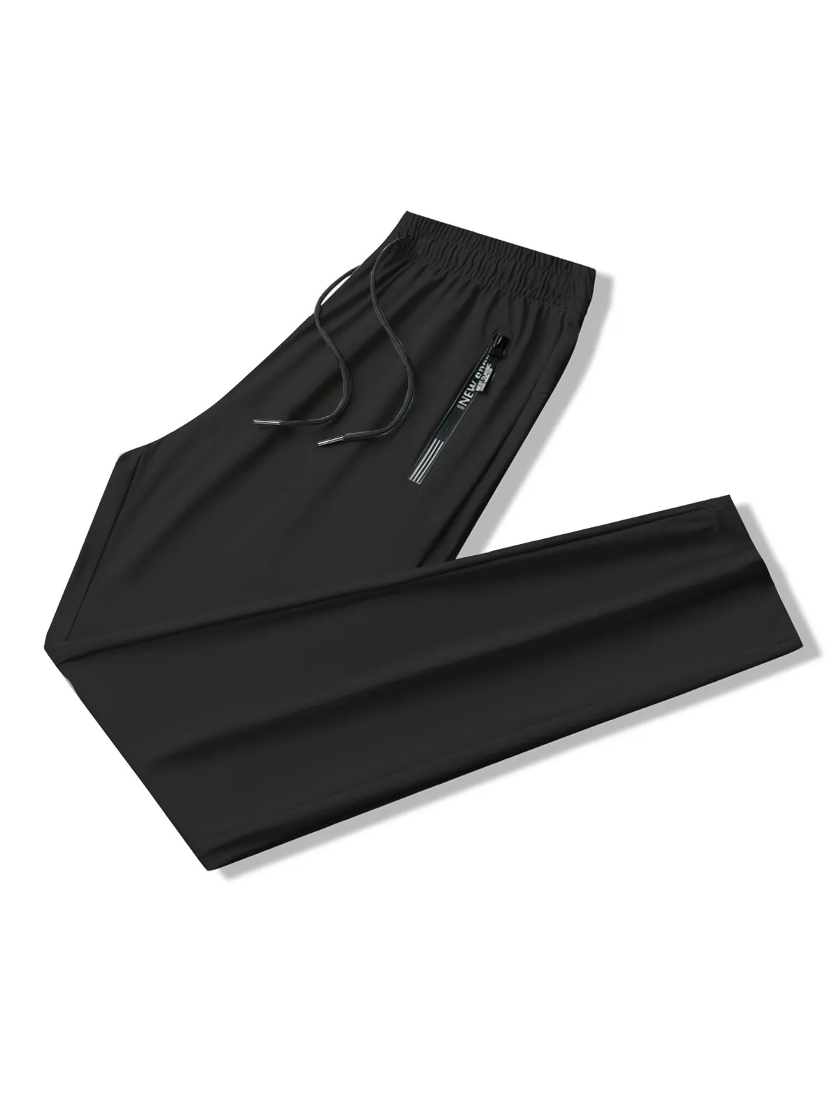Men's Summer Lightweight Nylon Ice Silk Trousers - Breathable, Quick-Drying, Plus Size Casual Stretch Pants for Hot Weather showcase 4