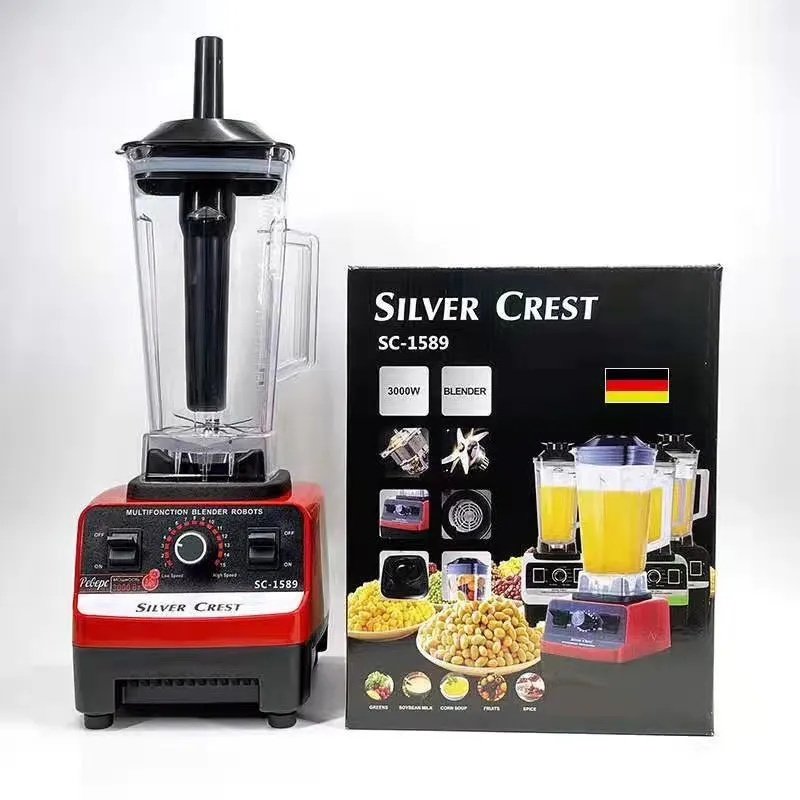 High-Power Commercial Blender Food Processor - Multi-Function Kitchen Mixer Grinder for Smoothies, Soups, and More - Perfect for Home and Restaurant Use showcase 2
