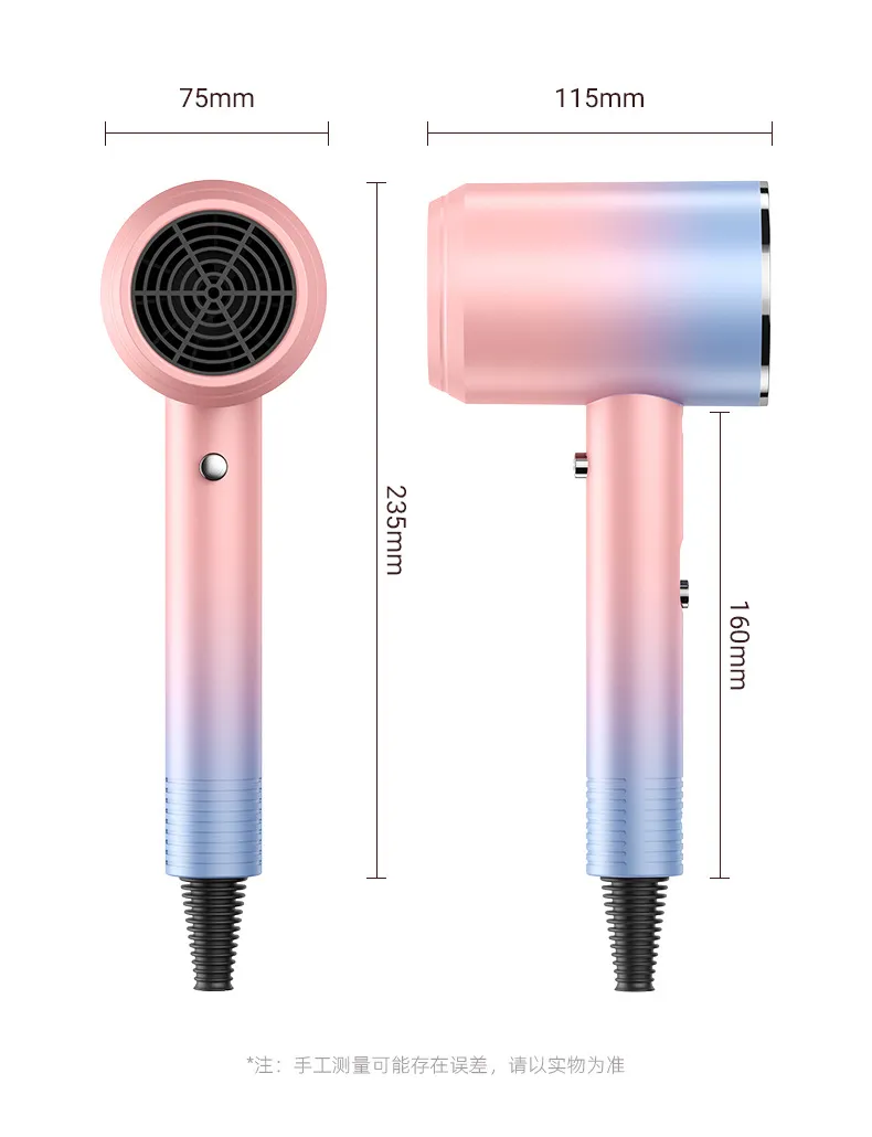 Professional Hair Dryer for Barber Shop, Home & Dormitory Use - Strong Wind, Negative Ion Technology, Hair Protection, Ideal for Students & Household showcase 20