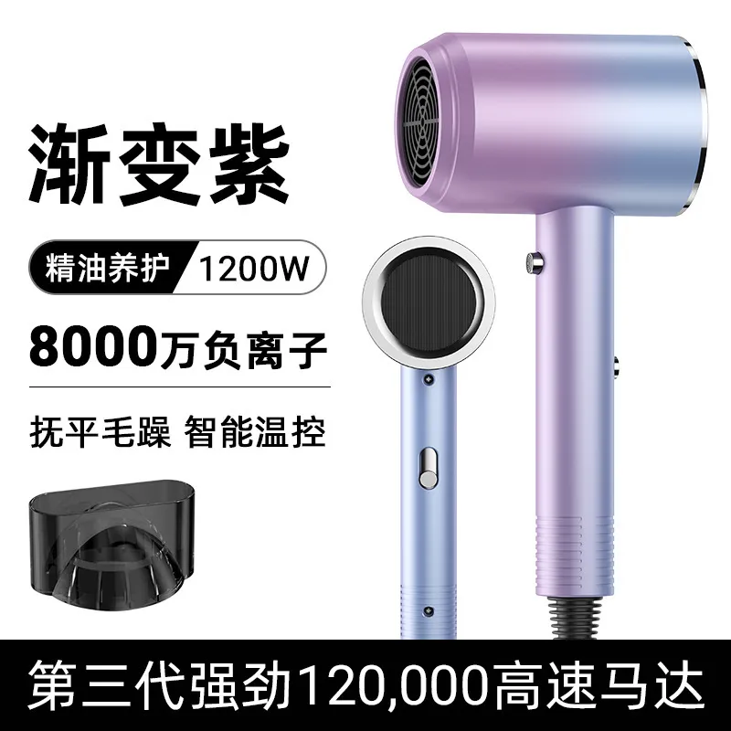 Professional Hair Dryer for Barber Shop, Home & Dormitory Use - Strong Wind, Negative Ion Technology, Hair Protection, Ideal for Students & Household thumbnail 3