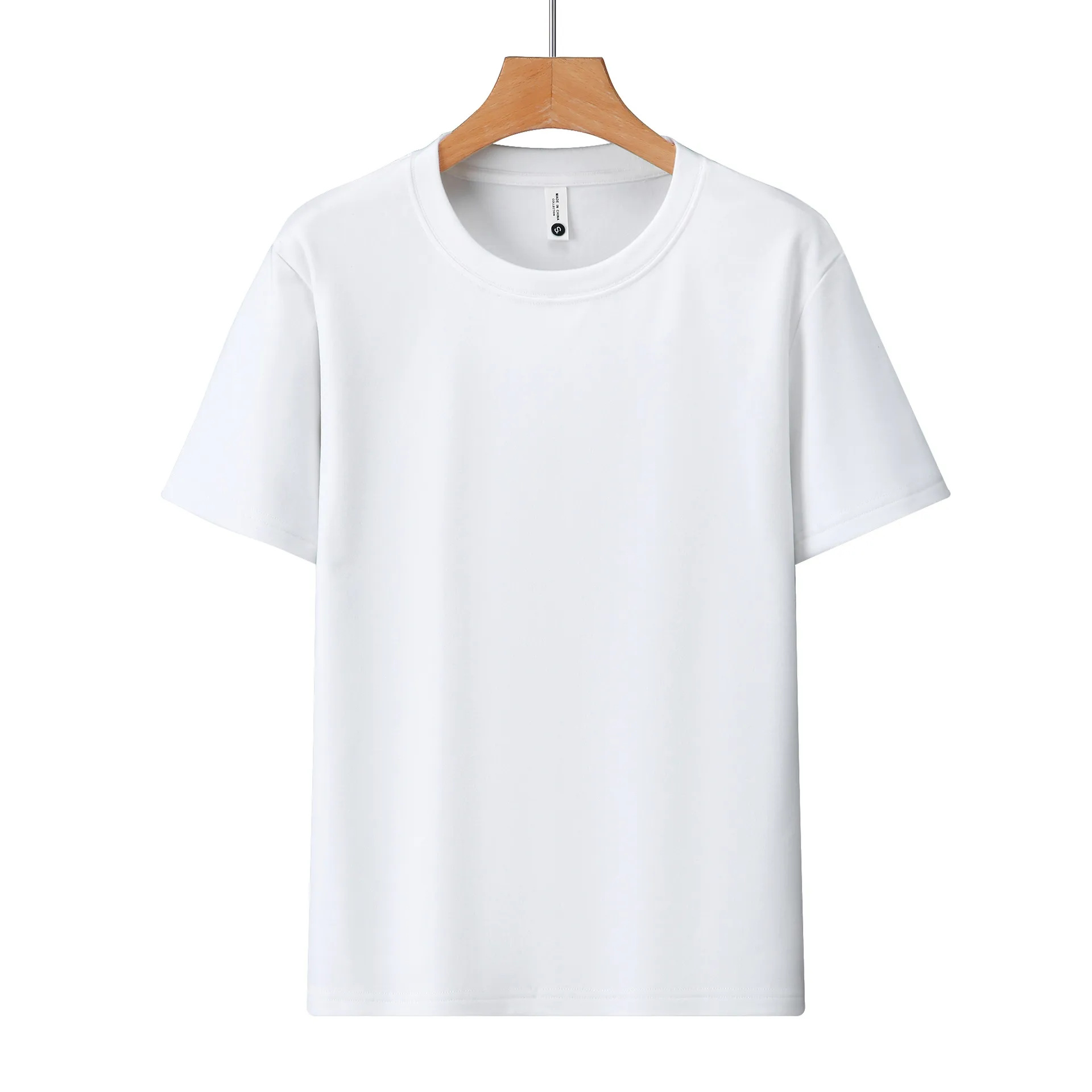 Women's Velvet Short Sleeve T-Shirt - Double Sided Thickened Warm Slim Fit Round Low Neck Trendy Top for Layering thumbnail 8
