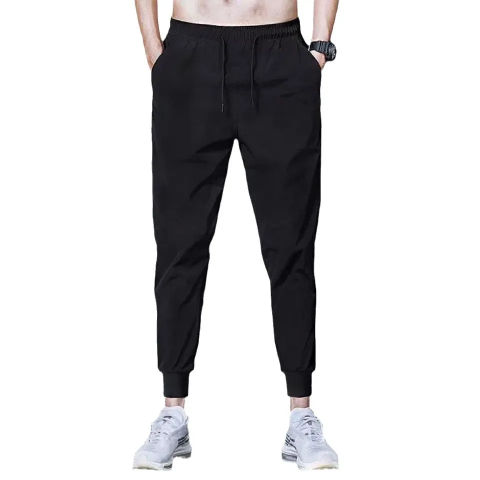 Men's Casual Sports Pants Loose Fit Korean Fashion Black Ankle Harem Pants Spring and Autumn Trousers Wholesale thumbnail 5