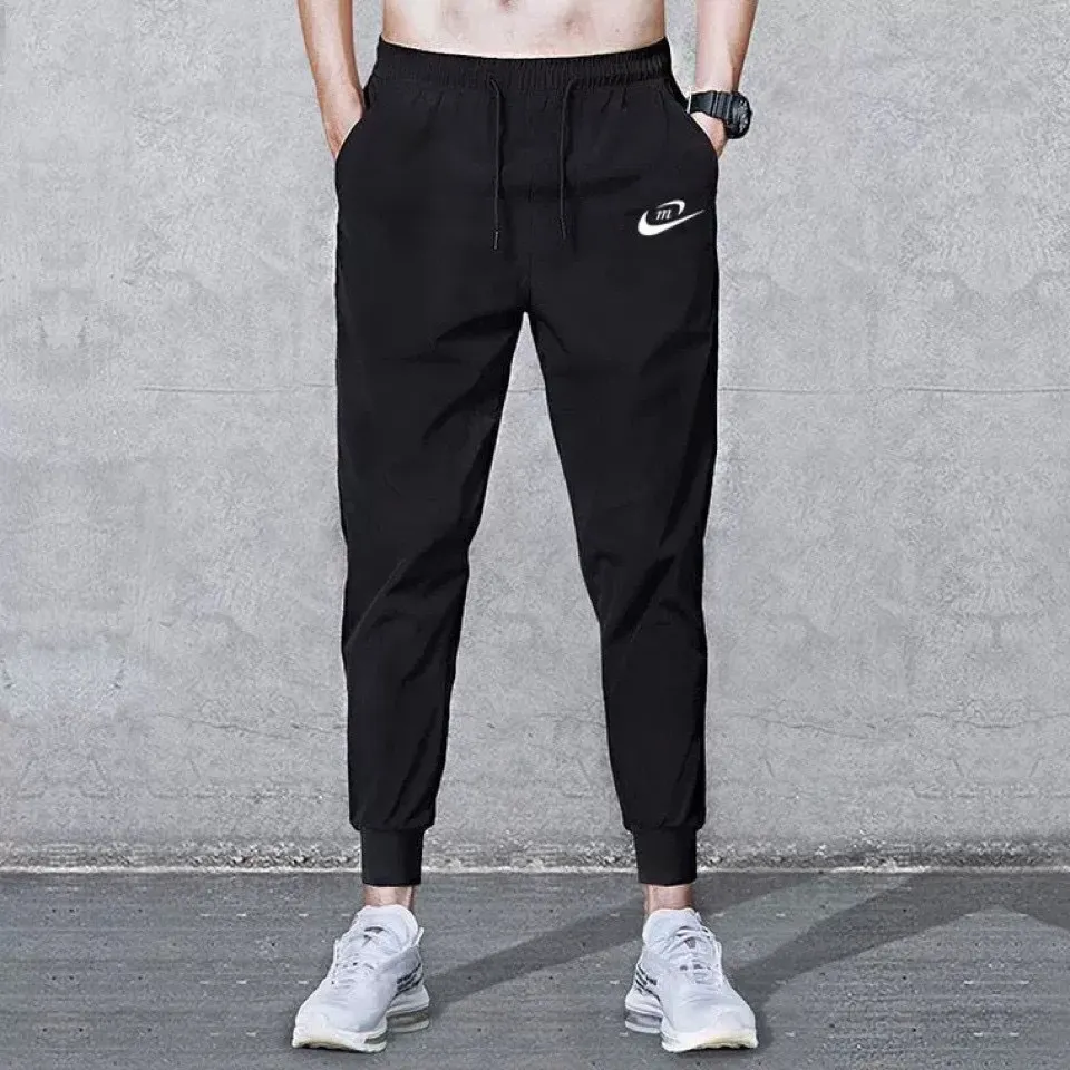 Men's Casual Sports Pants Loose Fit Korean Fashion Black Ankle Harem Pants Spring and Autumn Trousers Wholesale showcase 6
