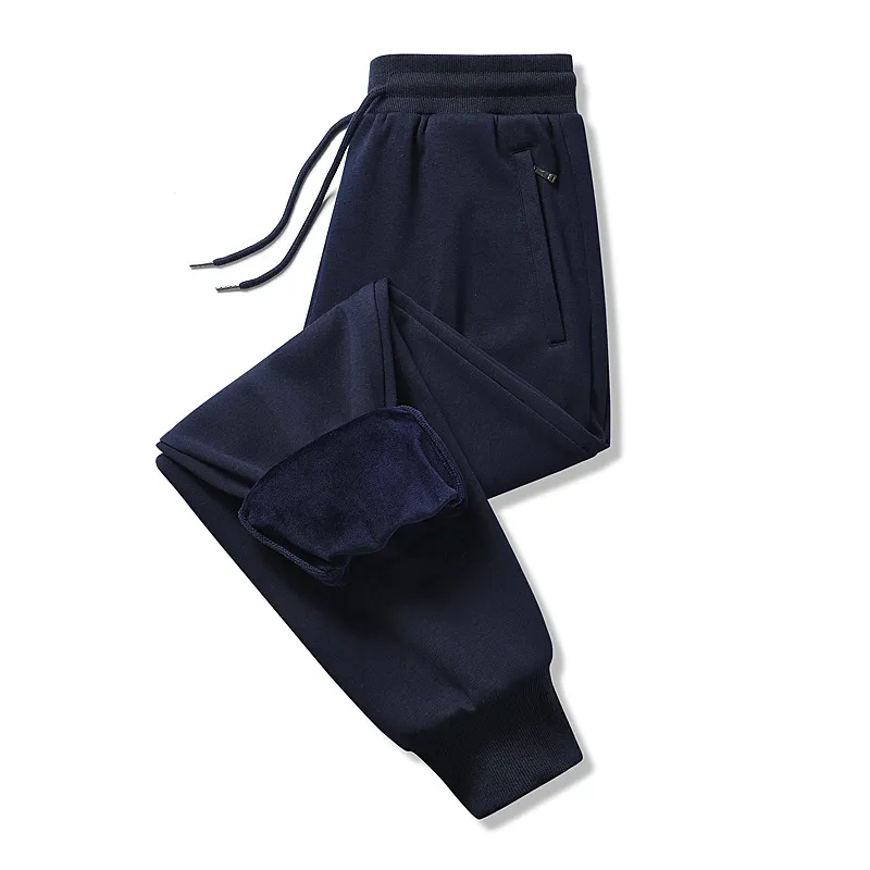 Men's Cotton Sweatpants Casual Sports Pants Loose Fit Straight Leg Joggers Versatile Plus Size Long Trousers for Spring Autumn thumbnail 7