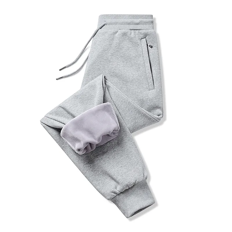 Men's Cotton Sweatpants Casual Sports Pants Loose Fit Straight Leg Joggers Versatile Plus Size Long Trousers for Spring Autumn thumbnail 9
